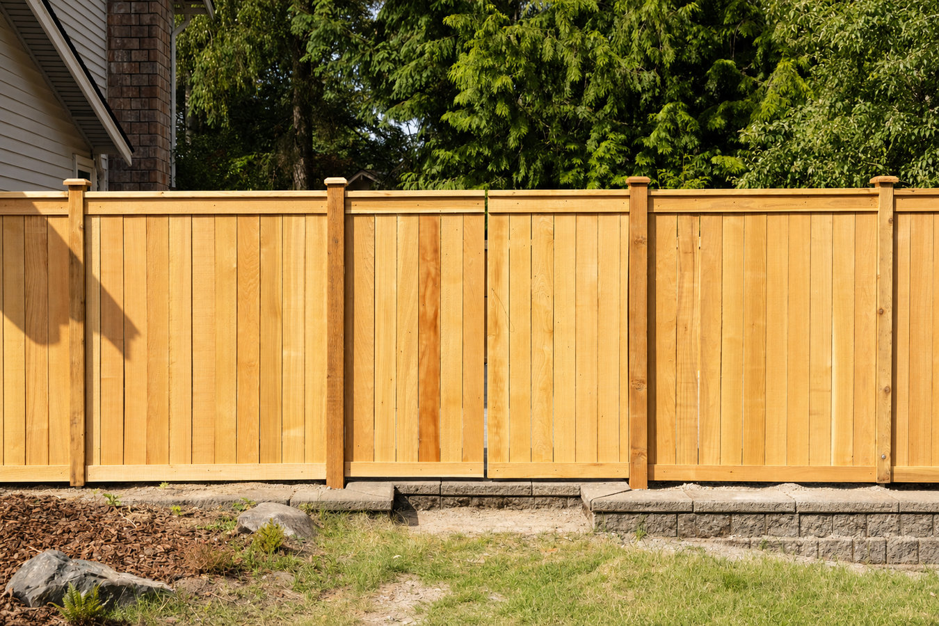 Wood fence installation in Cathedral City, CA